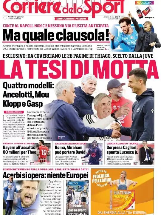 روزنامه کوریره| پایاننامه موتا روزنامه کوریره| پایاننامه موتا