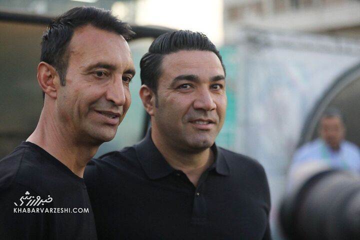 جواد نکونام و رضا عنایتی؛ پیکان - استقلال