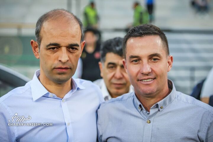 اوسمار لوس ویرا و محرم نویدکیا؛ پرسپولیس - مس رفسنجان