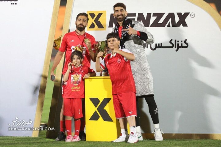 جشن قهرمانی پرسپولیس در لیگ برتر ایران 1403-1402