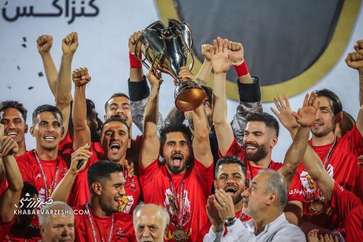 امید عالیشاه؛ جشن قهرمانی پرسپولیس در لیگ برتر ایران 1403-1402