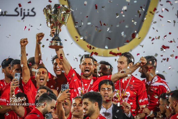 امید عالیشاه؛ جشن قهرمانی پرسپولیس در لیگ برتر ایران 1403-1402
