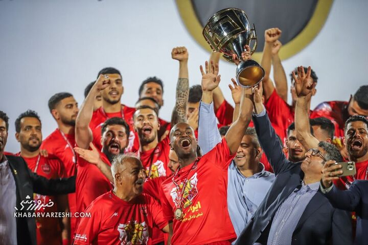 جشن قهرمانی پرسپولیس در لیگ برتر ایران 1403-1402