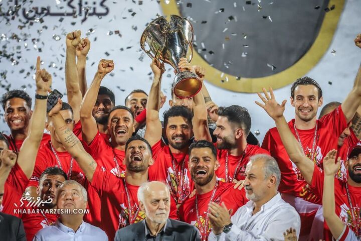 اوسمار لوس ویرا؛ جشن قهرمانی پرسپولیس در لیگ برتر ایران 1403-1402