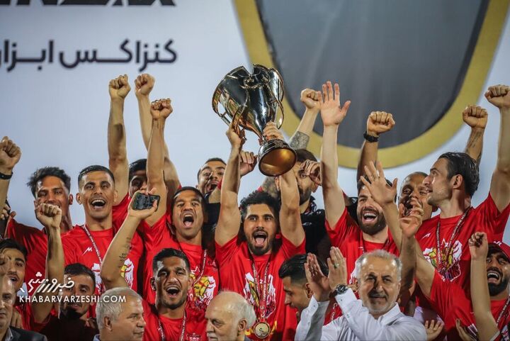 امید عالیشاه؛ جشن قهرمانی پرسپولیس در لیگ برتر ایران 1403-1402