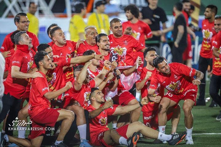 امید عالیشاه؛ جشن قهرمانی پرسپولیس در لیگ برتر ایران 1403-1402