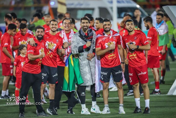 جشن قهرمانی پرسپولیس در لیگ برتر ایران 1403-1402