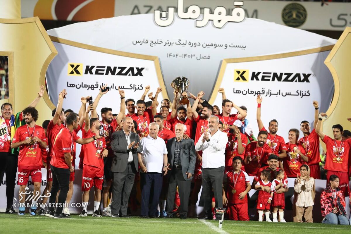 جشن قهرمانی پرسپولیس در سال ۱۴۰۳