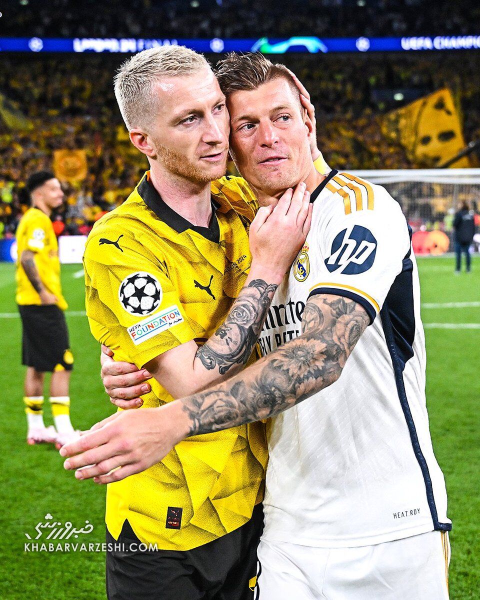 عکس| خاص‌ترین قاب فینال لیگ قهرمانان اروپا/ چه کسی گریه می‌کند؟