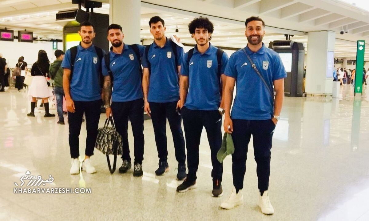 عکس| تیم ملی وارد هنگکنگ شد