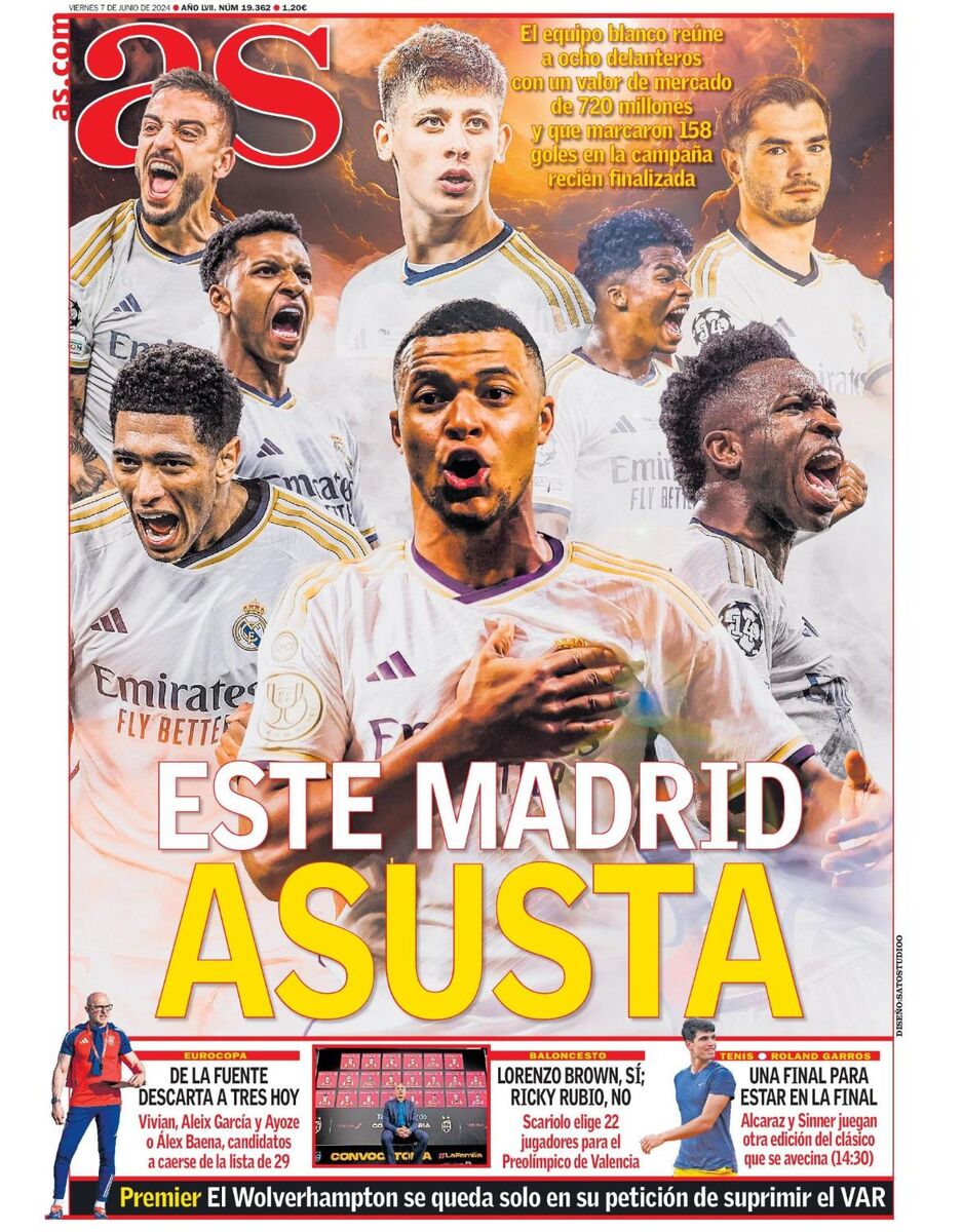 روزنامه آ اس| این مادرید ترسناک است! روزنامه آ اس| این مادرید ترسناک است!