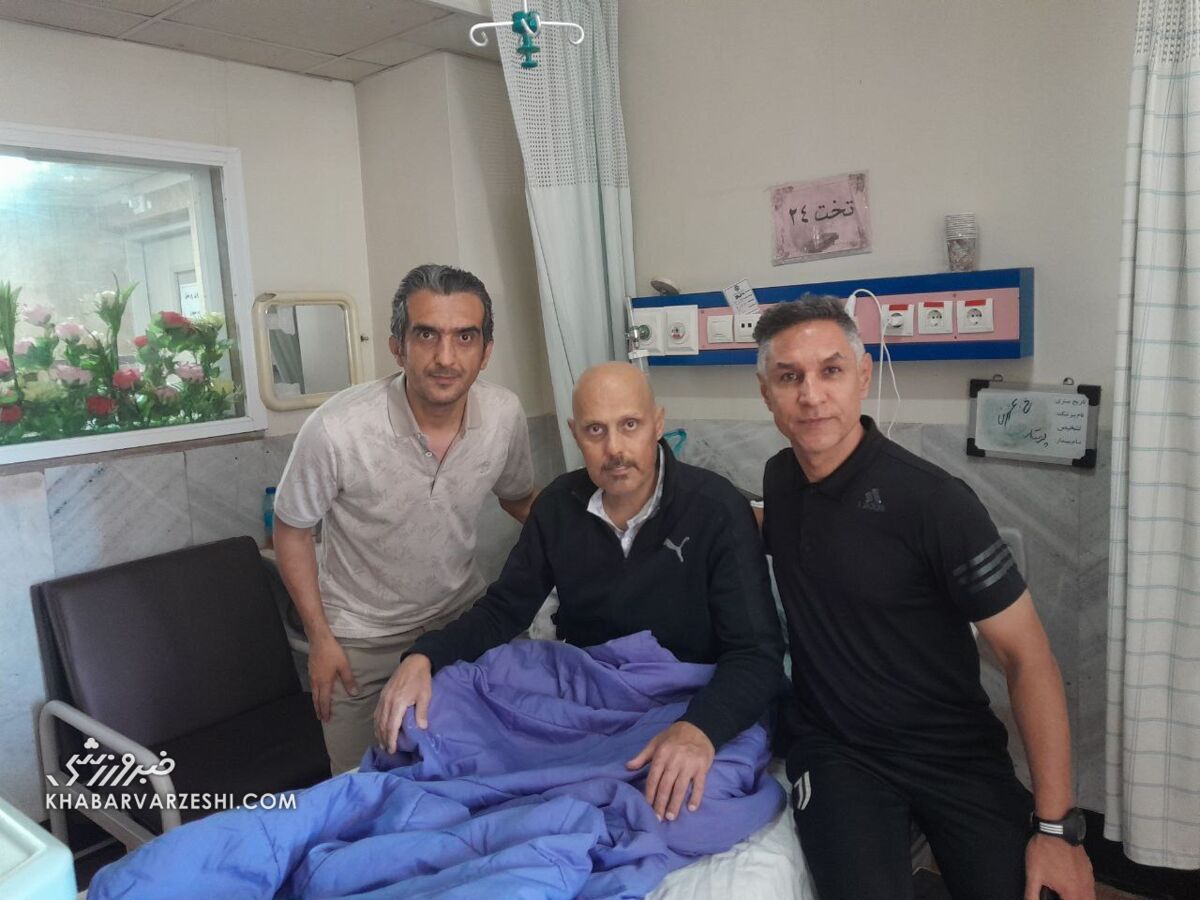 عیادت از علی چینی