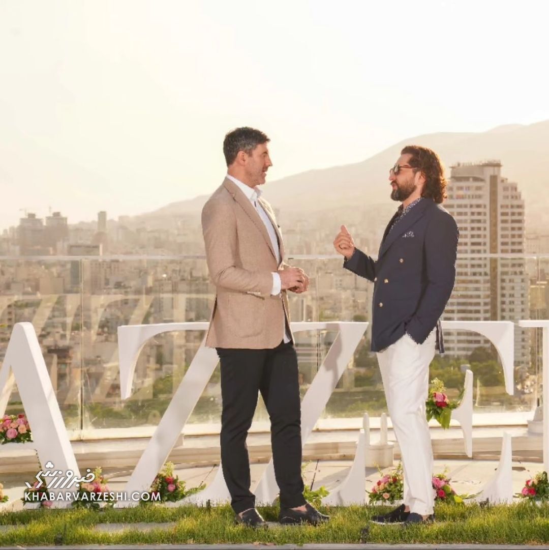 عکس| دیدار صمیمی کریم باقری با ناصرالدین شاه