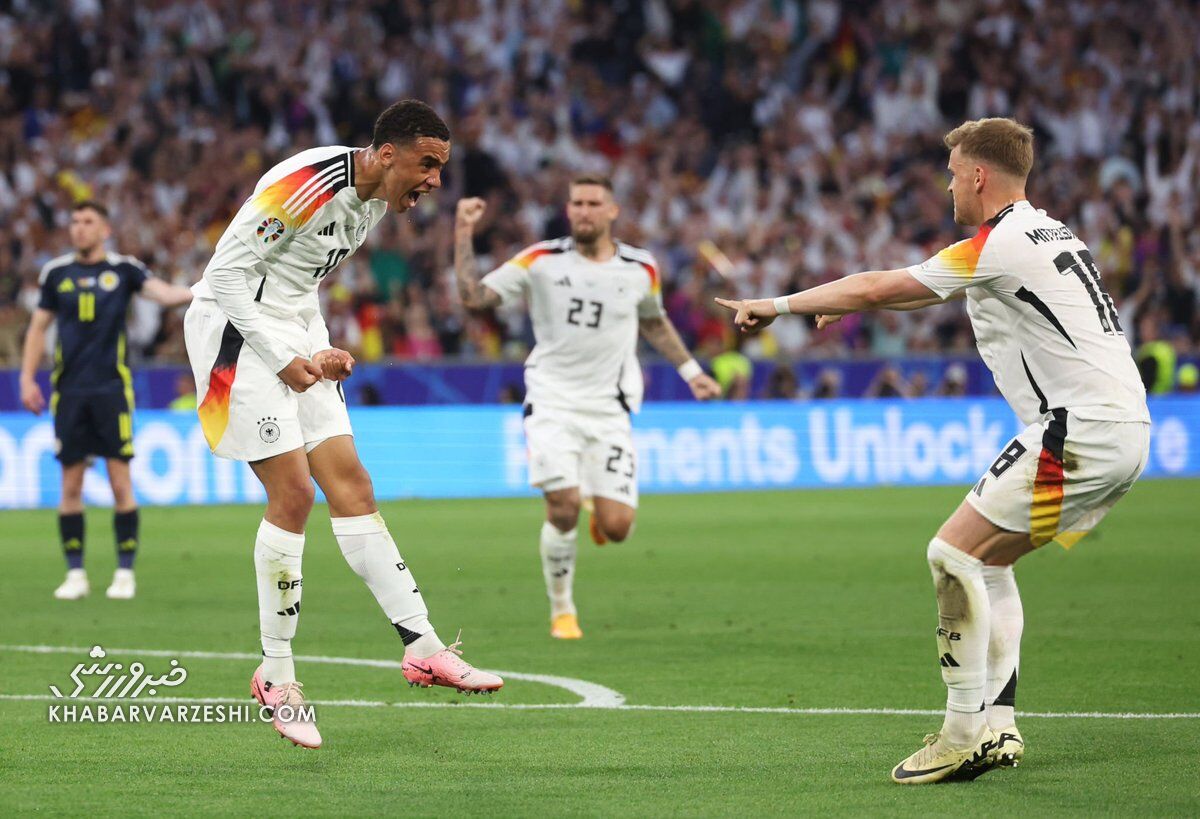 ویدیو| خلاصه بازی آلمان ۵ – اسکاتلند ۱/ پیروزی کابوس‌ساز ژرمن‌ها در افتتاحیه یورو ۲۰۲۴