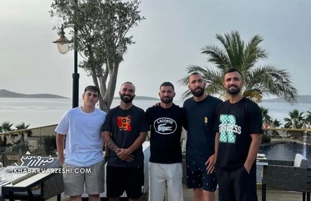 عکس| تعطیلات و خوشگذرانی بازیکنان استقلال در سواحل ترکیه