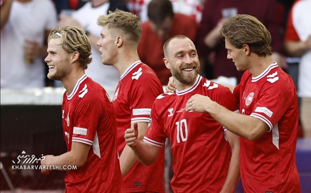 ویدیو| خلاصه بازی اسلوونی ۱ – دانمارک ۱/ اولین تساوی جام با گل‌زنی اریکسن