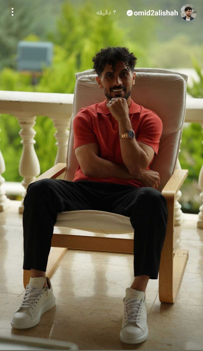 عکس| بازیکن پرسپولیس وسط حاشیههای عجیب؛ من میخواهم اسطوره بعدی باشم!