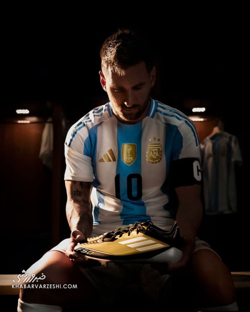 عکس| رونمایی آدیداس از استوکهای خاص لیونل مسی