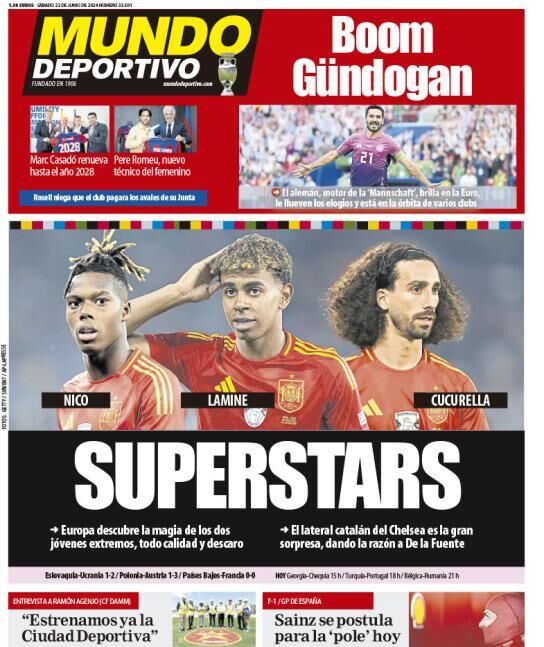 روزنامه موندو| سوپراستارها روزنامه موندو| سوپراستارها