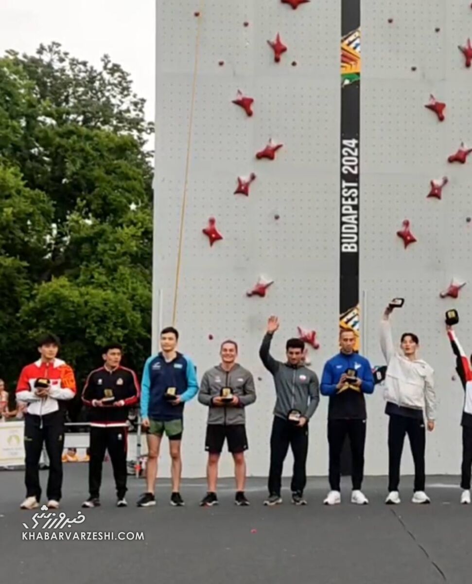 سنگنورد ایران به پاریس رسید! +عکس