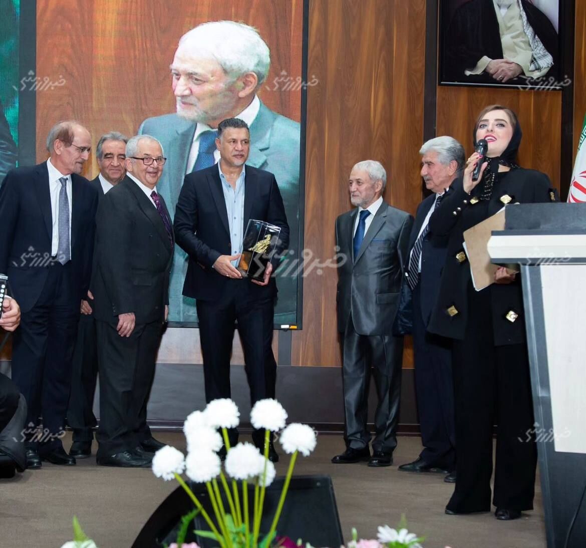 عکس| از علی دایی تجلیل شد/ جدیدترین تصویر از شهریار