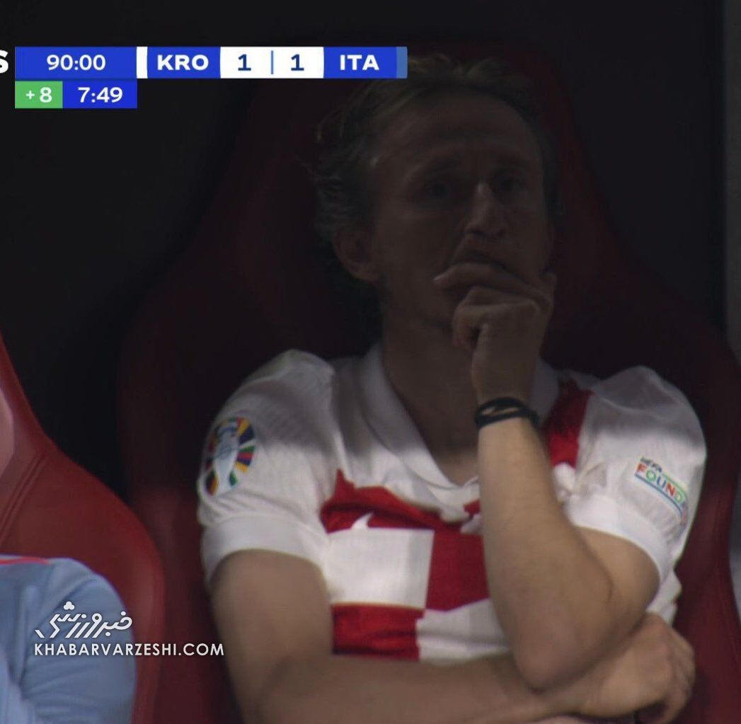 تصاویر| بیرحمی به سبک فوتبال/ تغییر چهره باورنکردنی لوکا مودریچ در ۴۰ ثانیه