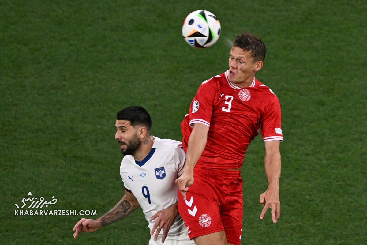 ویدیو| خلاصه بازی دانمارک ۰ – صربستان ۰/ دومی عجیب وایکینگ‌ها