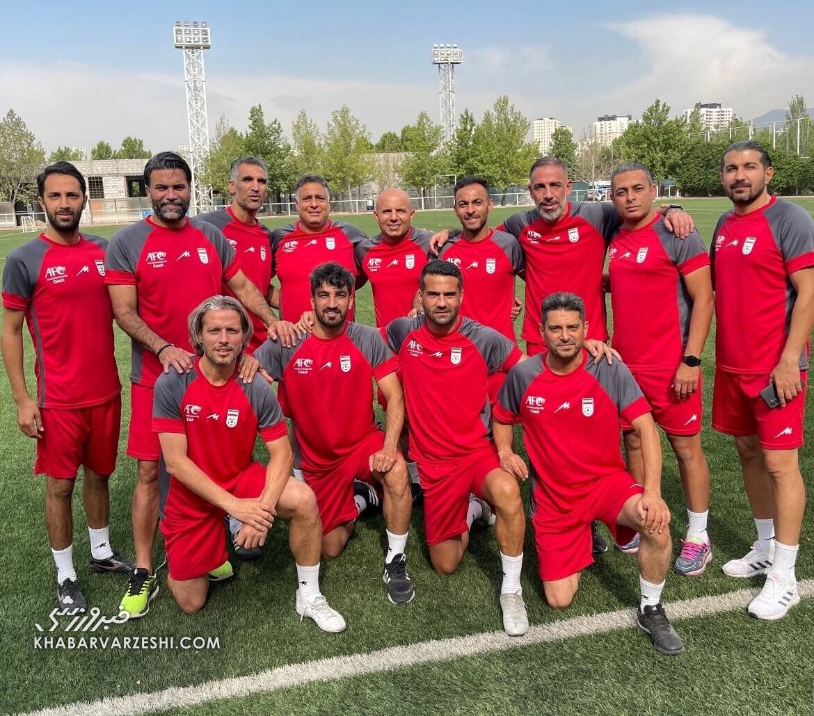 عکس| هاشمینسب دوباره قرمزپوش شد!