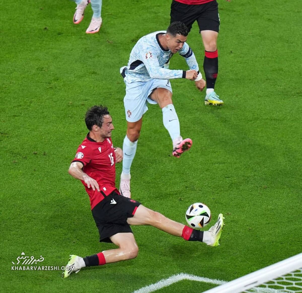 فریم به فریم با ناکامی بزرگ رونالدو مقابل گولسیانی/ تکرار چطوری کریس در یورو ۲۰۲۴