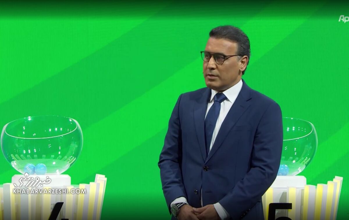 عکس| تیپ و استایل جدید مهدی مهدویکیا در مراسم قرعهکشی جام جهانی