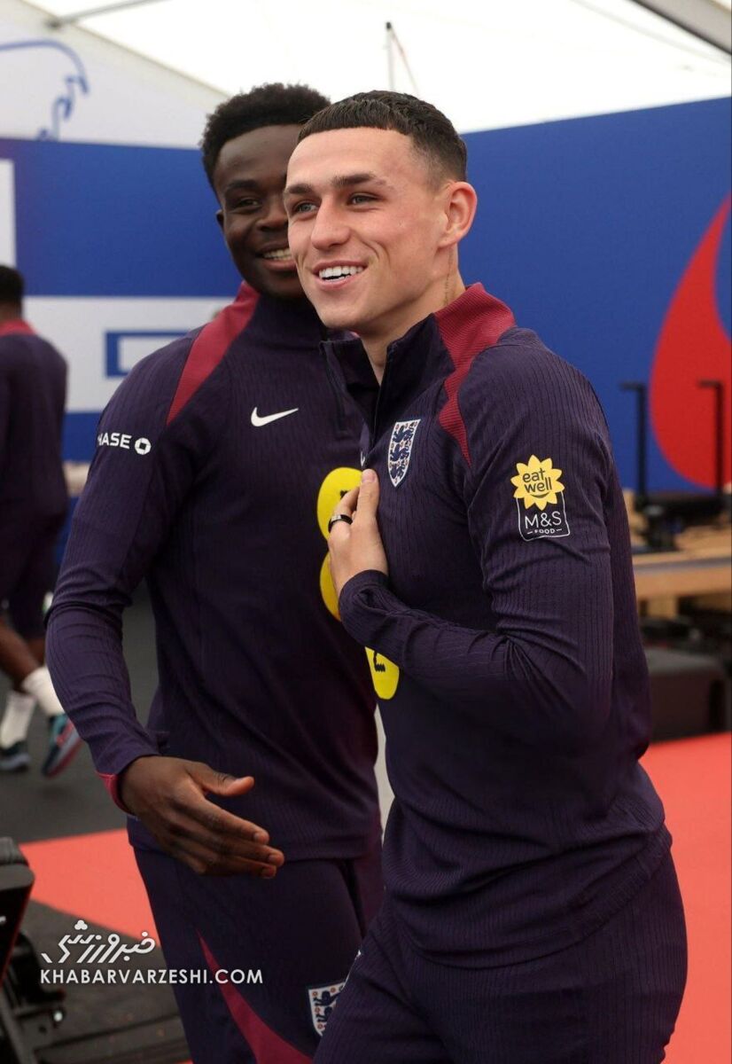 بازگشت پدر به تمرین تیم ملی +عکس