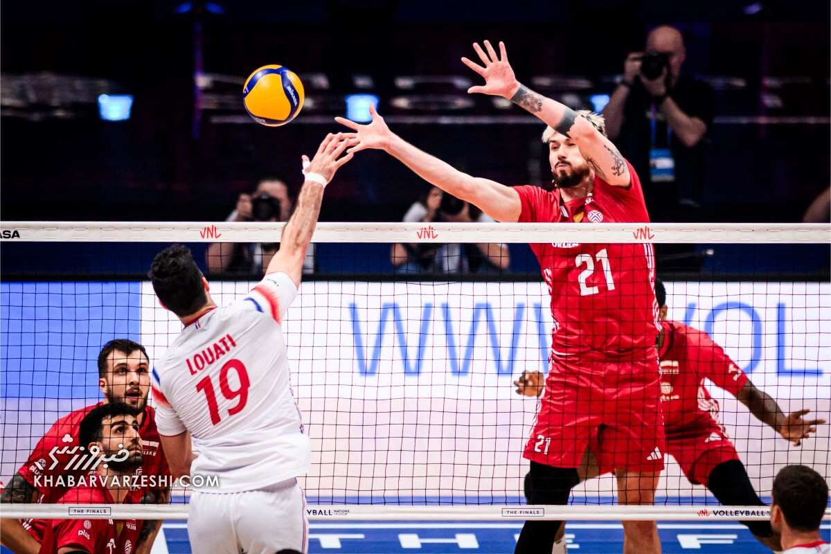 فرانسه به فینال لیگ ملتهای والیبال رسید فرانسه به فینال لیگ ملتهای والیبال رسید