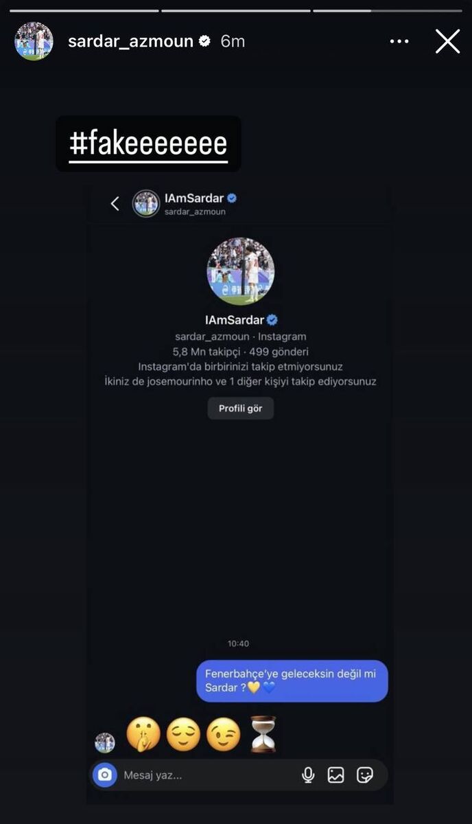 واکنش سردار آزمون به حضورش در سوپرلیگ ترکیه