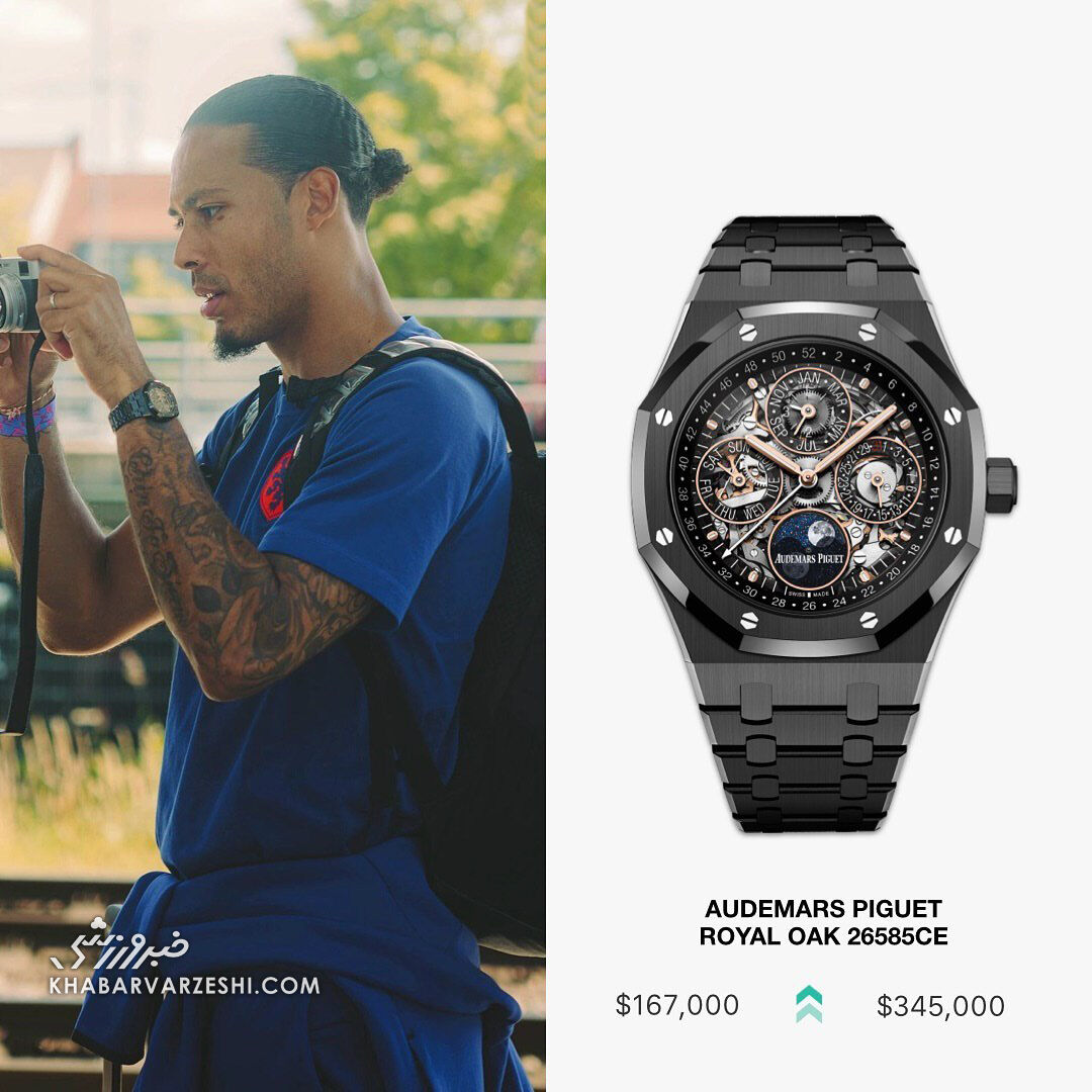 تصاویر| گرانترین ساعتهای دنیا در دستان ستارههای یورو ۲۰۲۴