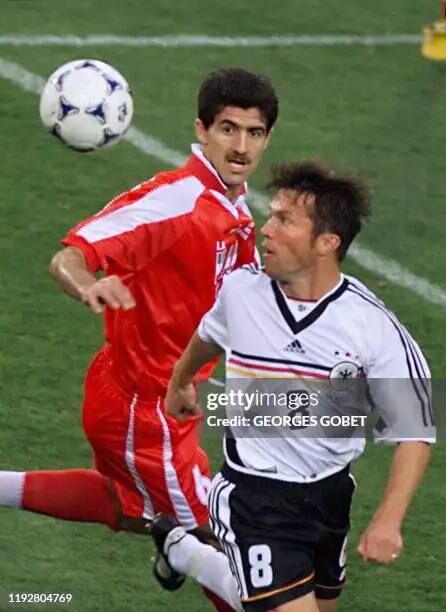 عکس| چهره معتبر فوتبال ایران در مصاف با اسطوره فوتبال آلمان