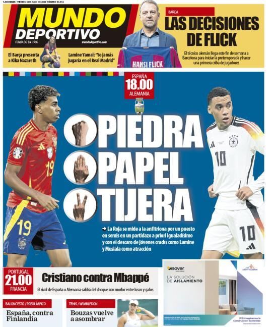 روزنامه موندو| سنگ، کاغذ، قیچی روزنامه موندو| سنگ، کاغذ، قیچی