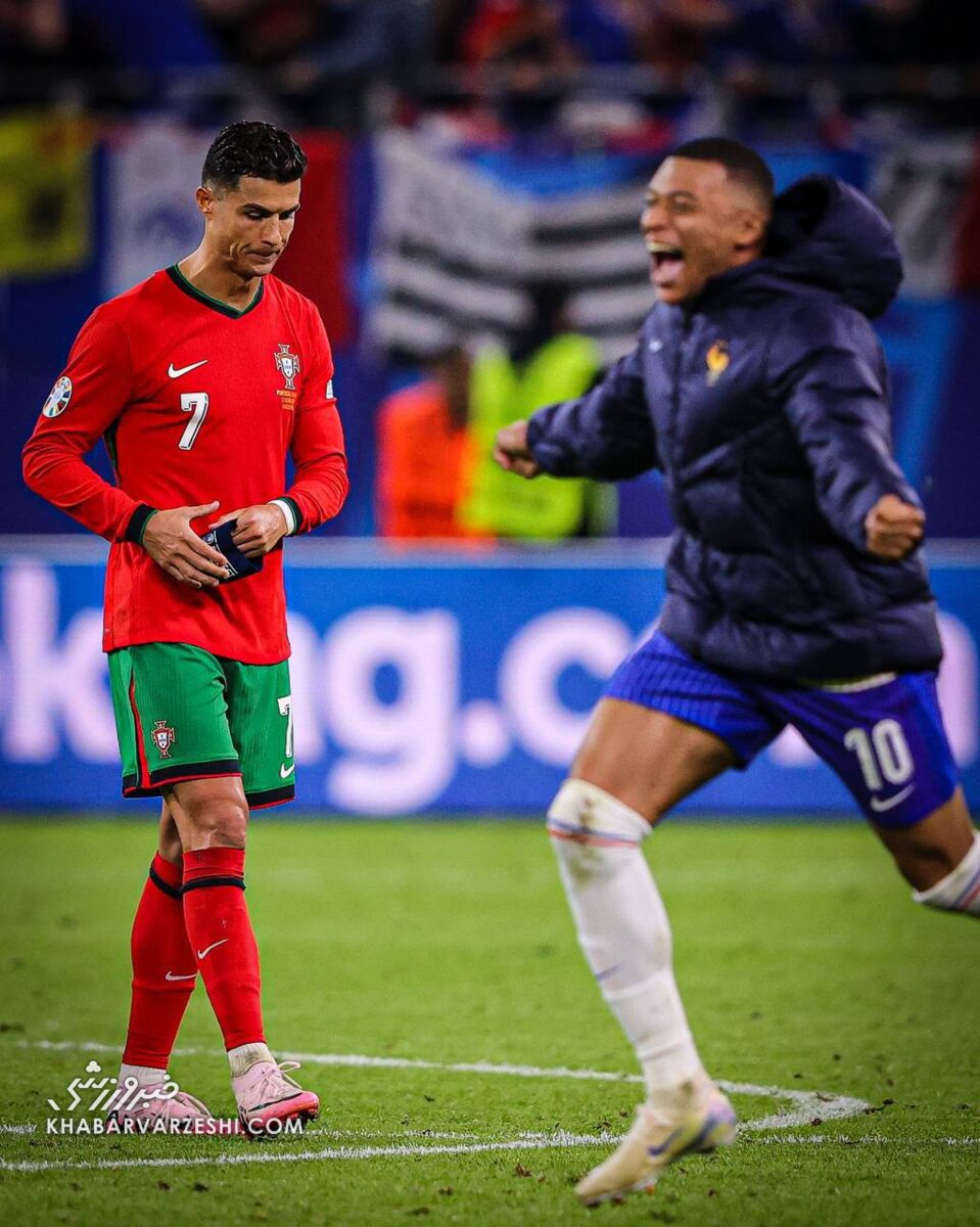 کیلیان امباپه؛ از شادی جلوی اسطورهاش رونالدو تا گرفتن عکس یادگاری با خانواده CR7 +تصاویر