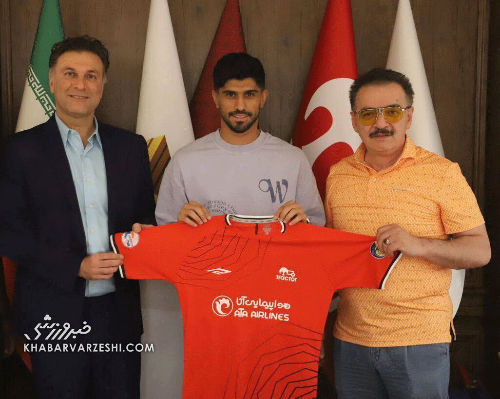 پیراهن تراکتور بر تن دانیال اسماعیلیفر/ دومین بمب تبریزیها هم سرخ بود! +عکس