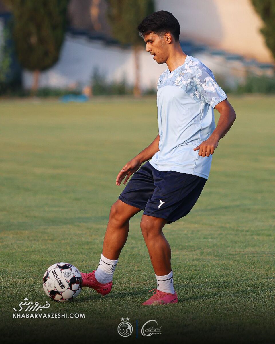 تصاویری از تمرین امروز تیم فوتبال استقلال/ ۲ آبیپوش همچنان قهرند!