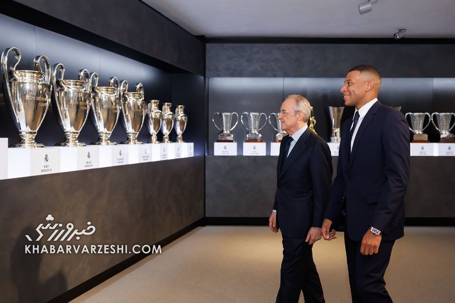 مراسم معارفه کیلیان امباپه در رئالمادرید