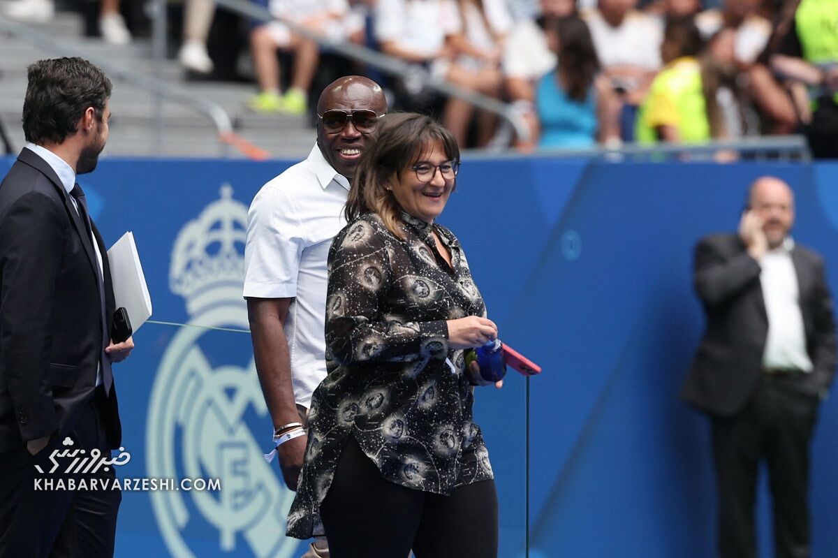 مراسم معارفه کیلیان امباپه در رئالمادرید