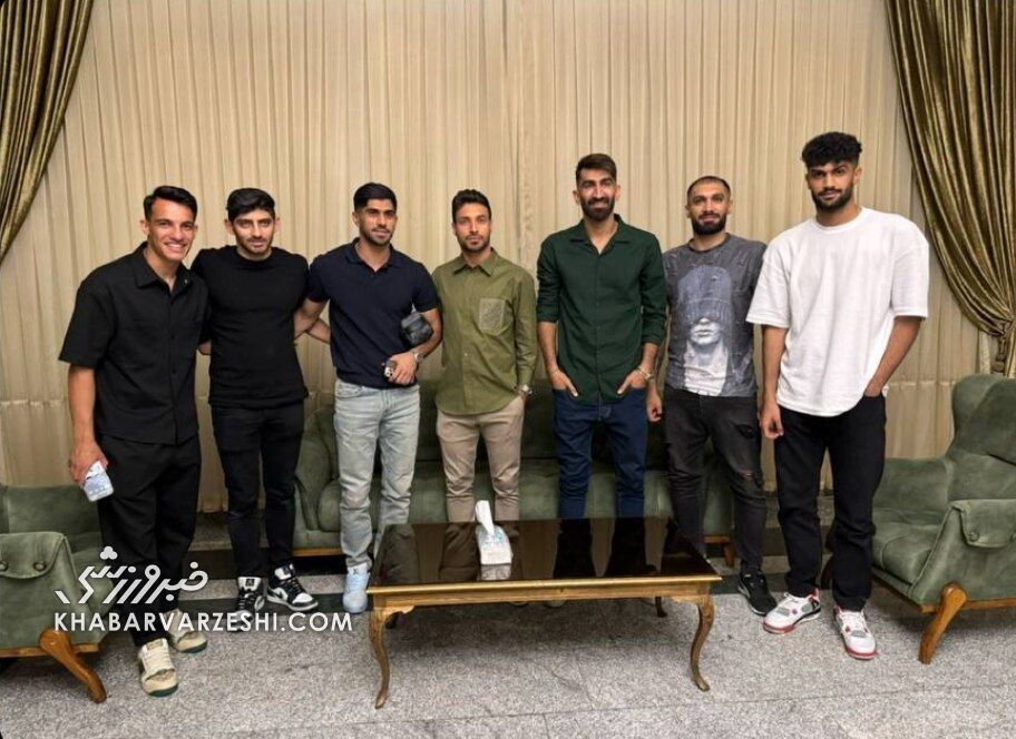 عکس| بیرانوند، ترابی و دانیال به تبریز رسیدند/ اولین تصویر از بمبهای لیگ برتر