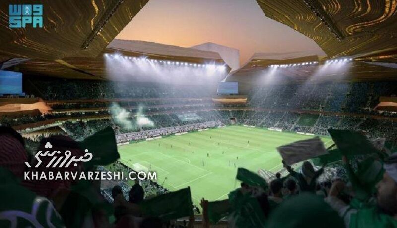 اولین تصاویر از استادیوم شگفتانگیز ۱۱۵ هزار نفری/ این ورزشگاه میزبان جامجهانی ۲۰۳۰ خواهد بود! +عکس
