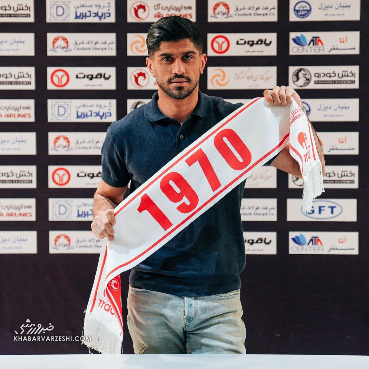 تراکتور داغ پرسپولیس را تازه کرد؛ سهگانه رونمایی با دانیال اسماعیلیفر کامل شد +عکس