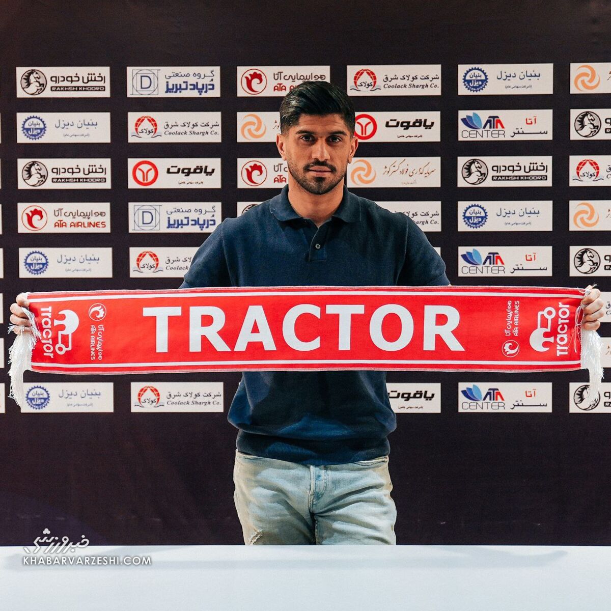 تراکتور داغ پرسپولیس را تازه کرد؛ سهگانه رونمایی با دانیال اسماعیلیفر کامل شد +عکس