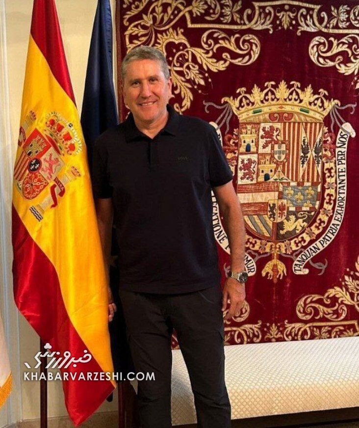عکس| سرمربی پرسپولیس مهمان سفارت اسپانیا شد
