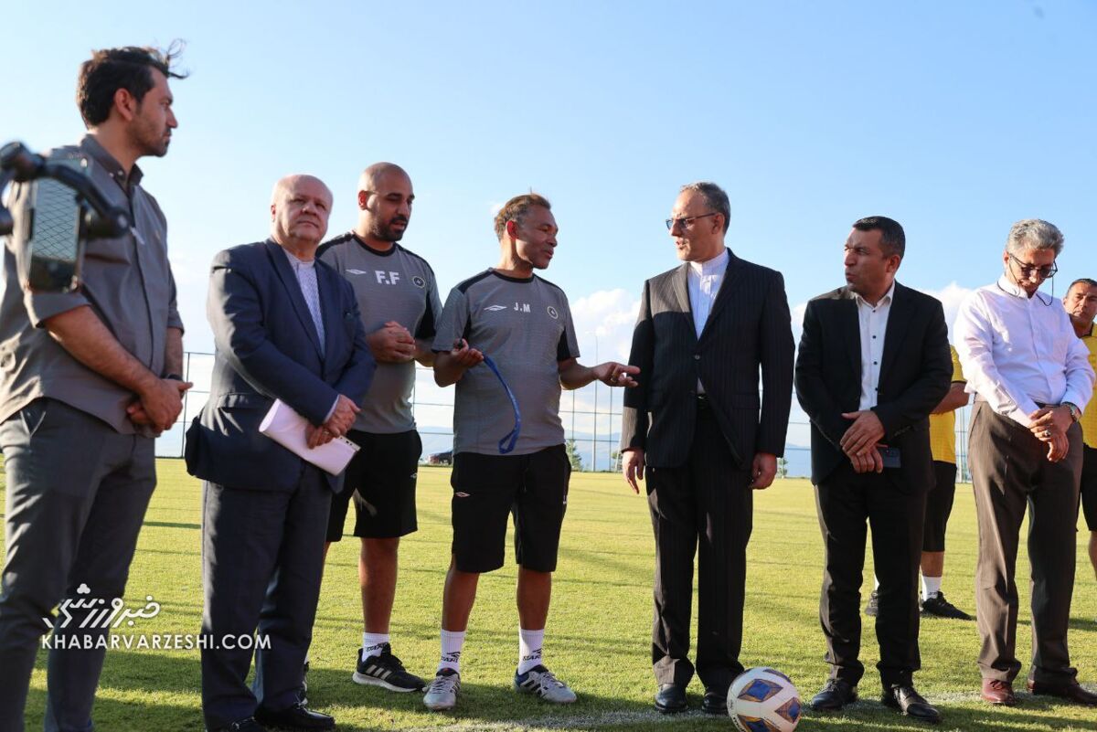 سفیر ایران در اردوی سپاهان در ترکیه +تصاویر