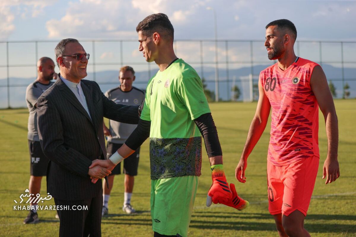 سفیر ایران در اردوی سپاهان در ترکیه +تصاویر