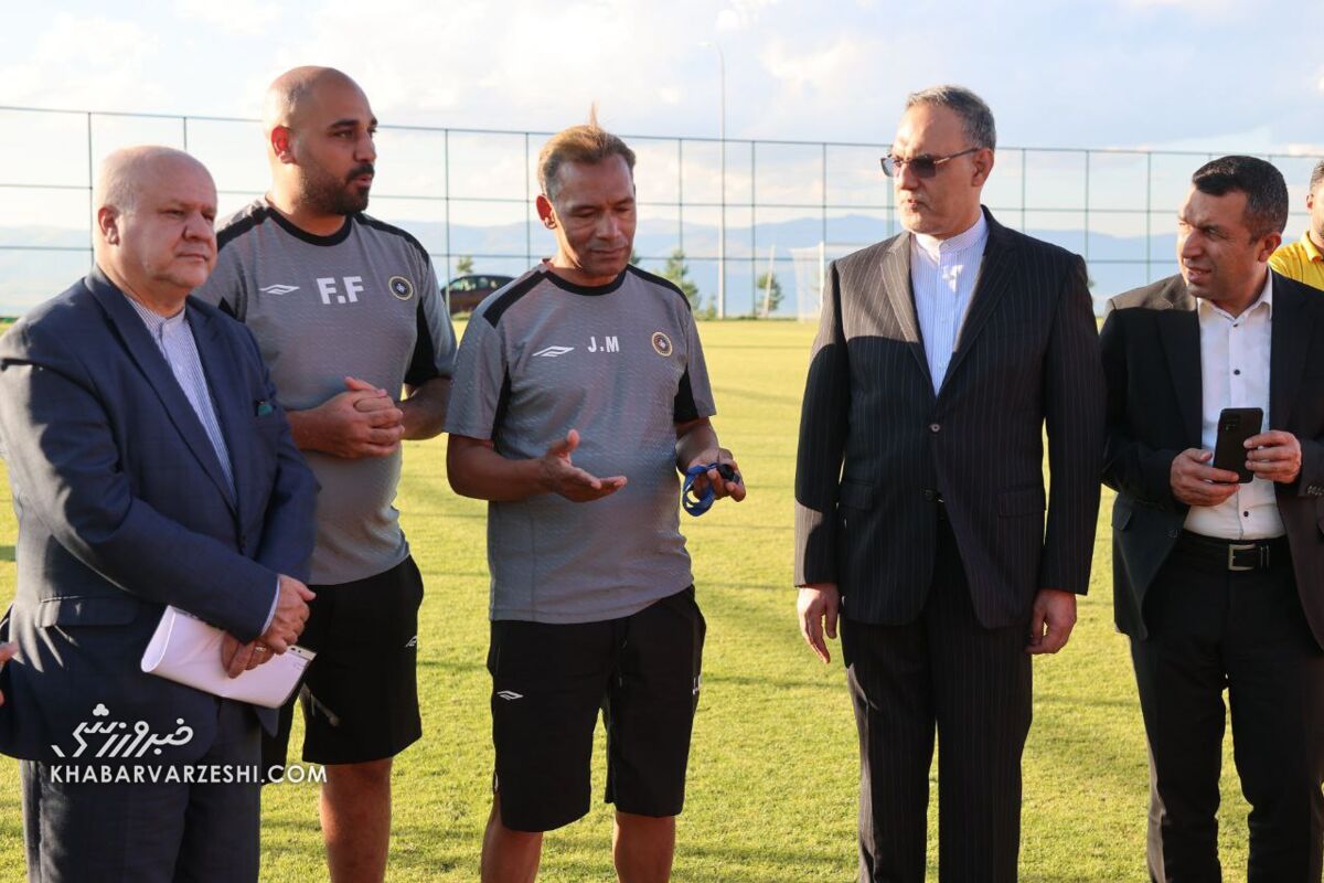 سفیر ایران در اردوی سپاهان در ترکیه +تصاویر