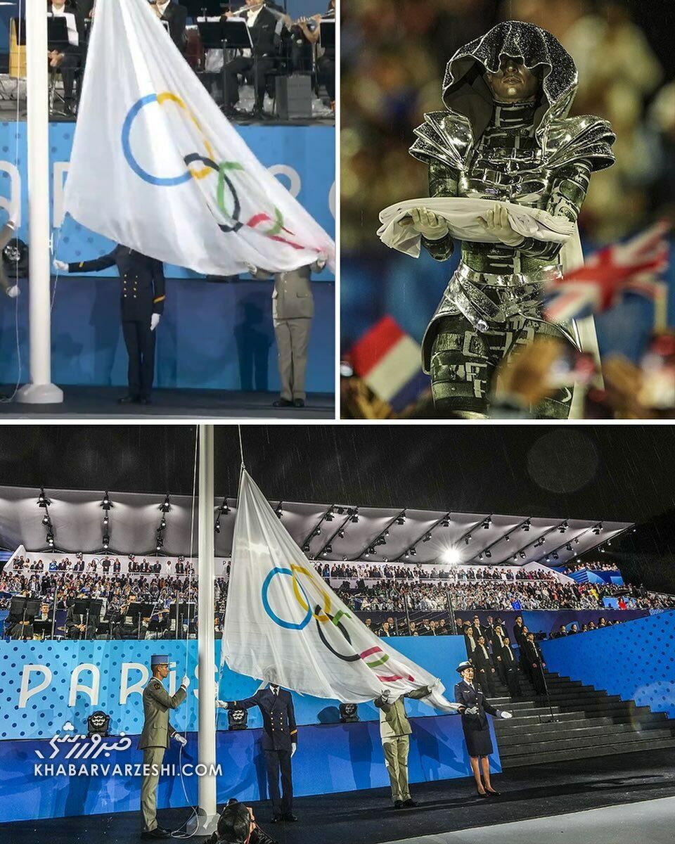 آبروریزی بزرگ در المپیک پاریس؛ مهم‌ترین پرچم برعکس بالا رفت! +عکس